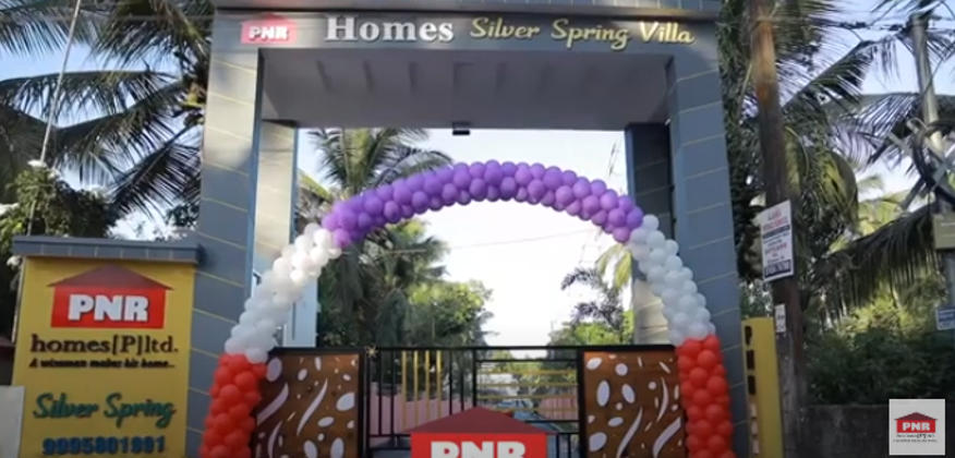 PNR Homes / Silver Spring Villas / Villa for sale at Kazhakootam, Trivandrum. buy home in Trivandrum